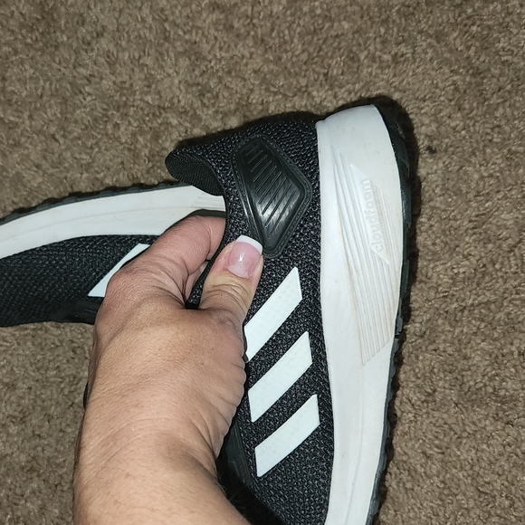 Adidas Cloudfoam Dark Gray & White Sneakers Size 8.5. - Picture 6 of 6